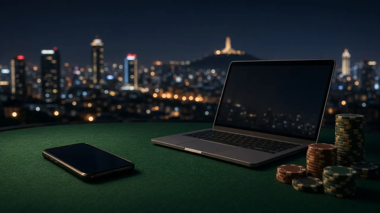 Poker app Mongolia — утас, laptop, chip